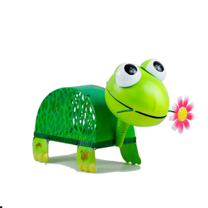 SINO GLORY 3D Animal Metal Iron Tortoise Decor for Pool Ornament