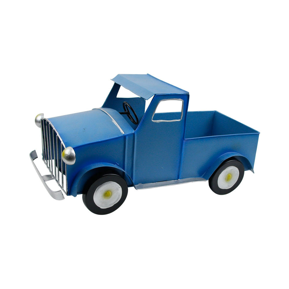 Truck Ornaments of Home and Garden Flower Pot Metal for Garden Decoration