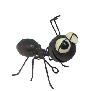 SINO GLORY Cute Black Ant Iron Ring Pendant for Desktop Decoration