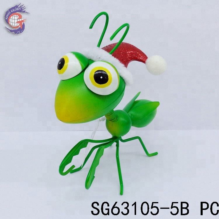 Manufacturer wholesale metal ant christmas decorations outdoor