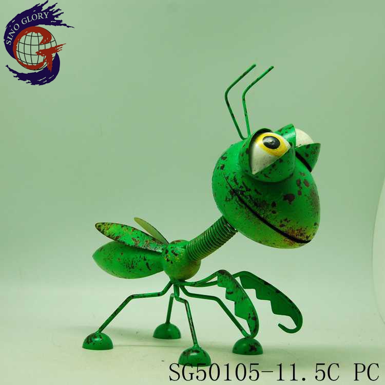 Iron Metal Decoration Items Of Metal Garden Crazy Insect Decoration