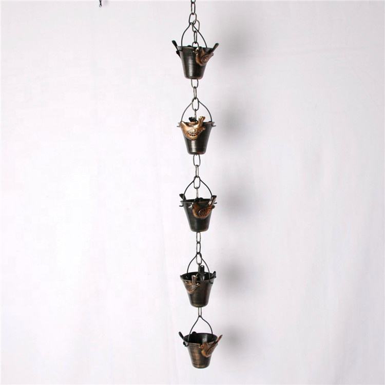 Hot Ready To Ship In Stock Metal Natural Butterfly Rain Chain Other Garden Ornaments