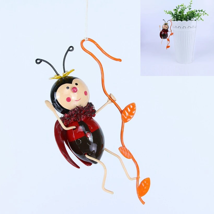 High Quality Cheap Price Animal Iron Garden Metal Statue Arts Bee Craft