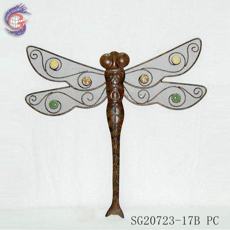 Metal Wall Art Hangings Butterfly Decoration