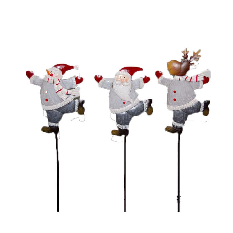 Hot Sale Factory Price Custom Unique Christmas Yard Stake Decorations