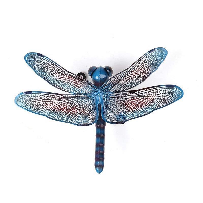 metal dragonfly wall hanging arts for home decoration