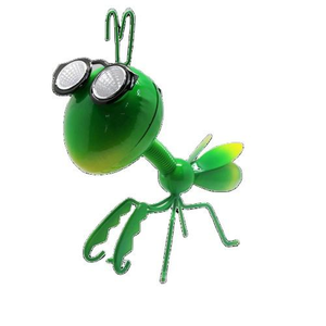 New Product Factory Supplier Solar Powered Insect Garden Ornaments