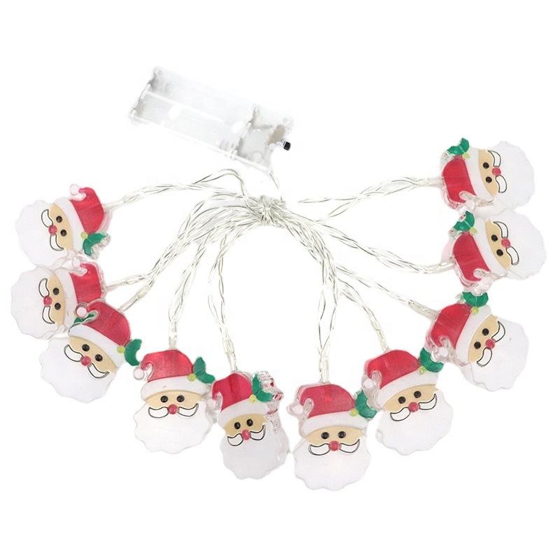 New Santa Claus Led Christmas String Light For Hanging Festive Home Tree Decoration